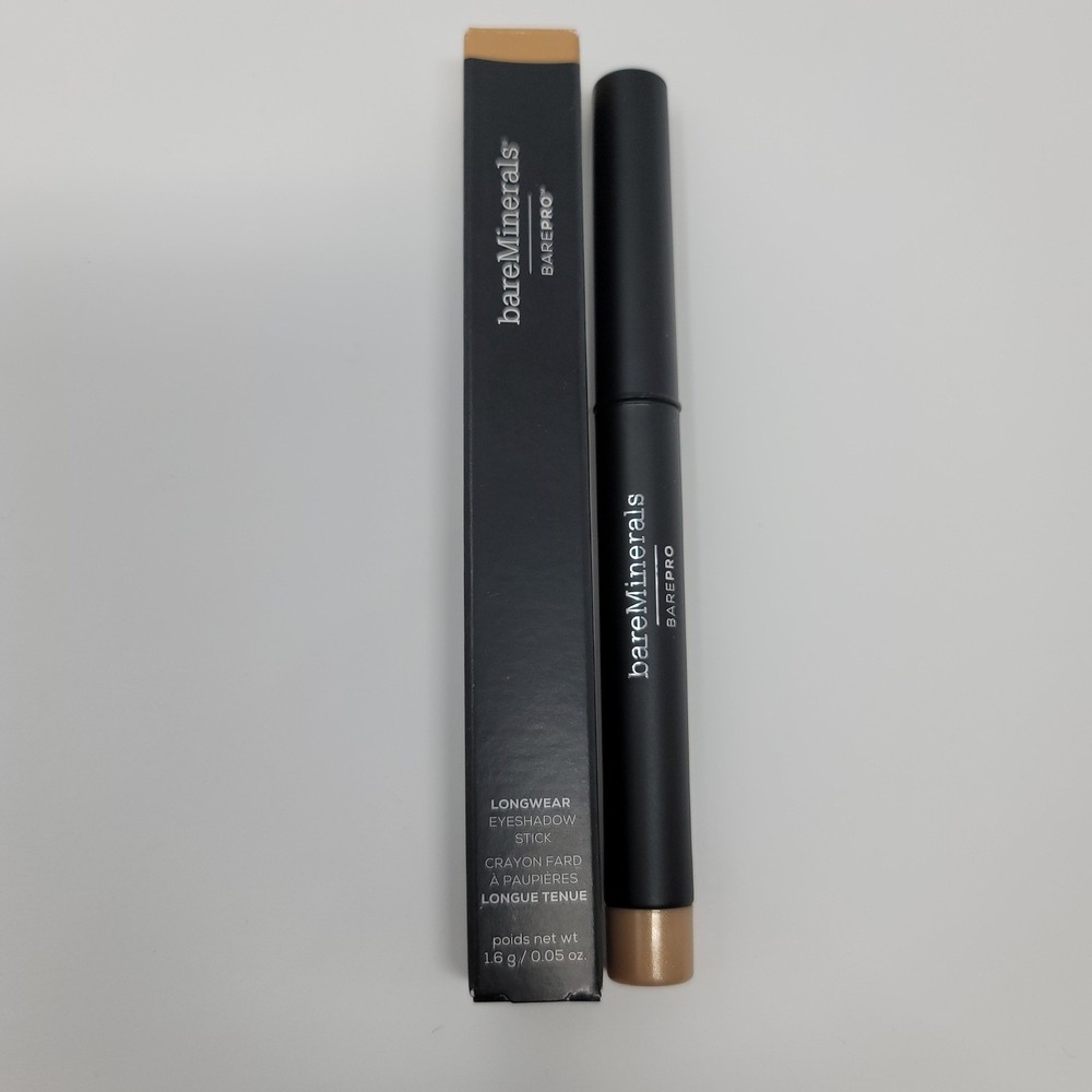 BareMinerals BarePro Longwear Eyeshadow Stick Crayon Gilded Sun 0.05 Oz - Picture 2 of 5